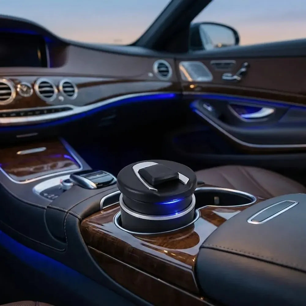 Portable led car ashtray - home improvement