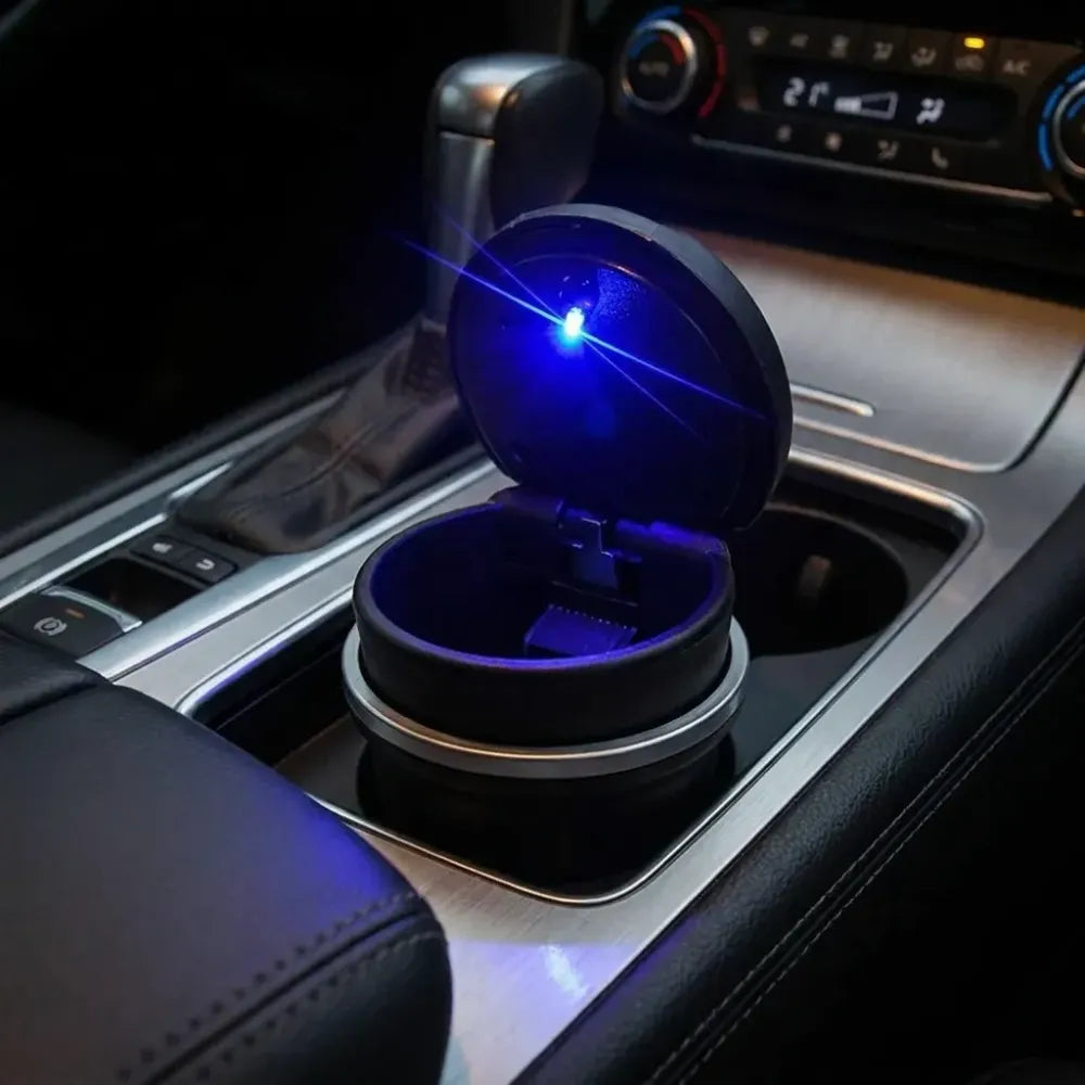 Portable led car ashtray - home improvement