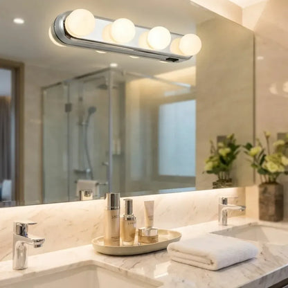 Portable led vanity mirror with adjustable brightness - home improvement