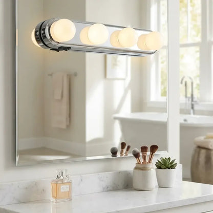 Portable led vanity mirror with adjustable brightness - home improvement
