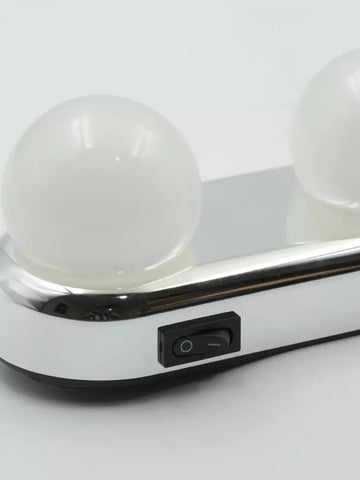 Portable LED Vanity Mirror with Adjustable Brightness