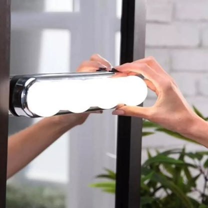 Portable led vanity mirror with adjustable brightness - home improvement