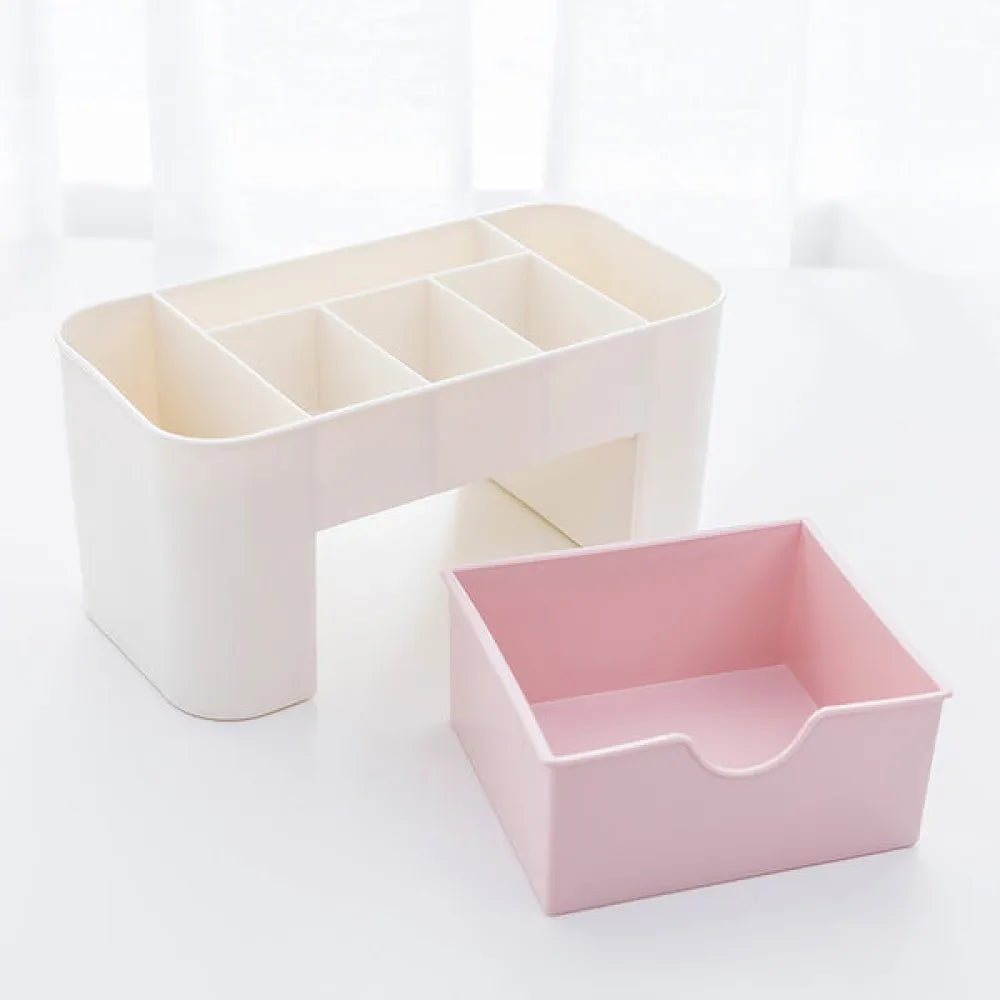 Portable makeup organizer box - health & beauty