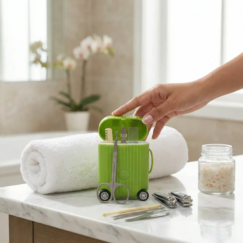 Portable manicure pedicure kit - health care