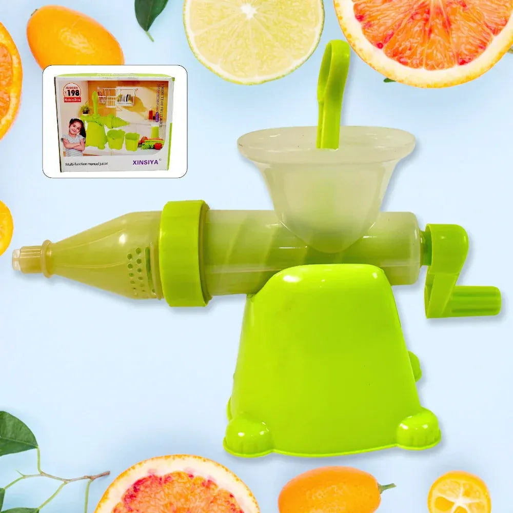 Portable manual fruit juicer - home & kitchen