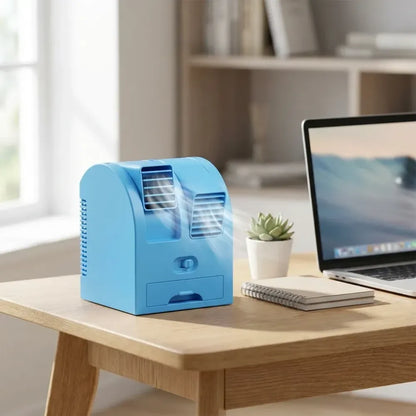 Portable mini air cooler fan - home & kitchen