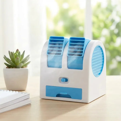 Portable mini air cooler fan - home & kitchen
