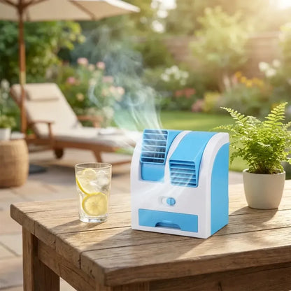 Portable mini air cooler fan - home & kitchen