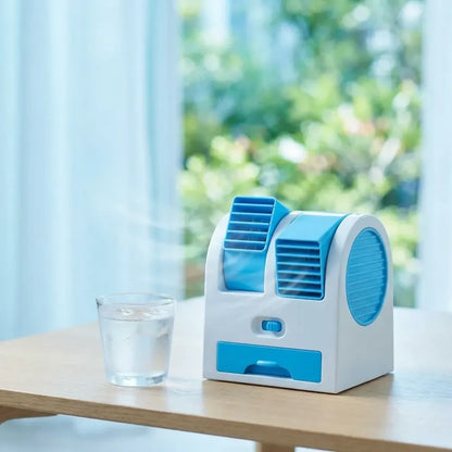 Portable mini air cooler fan - home & kitchen