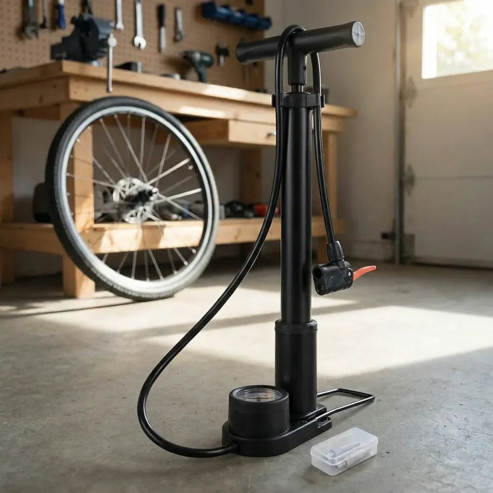 Portable mini bike pump - automotive