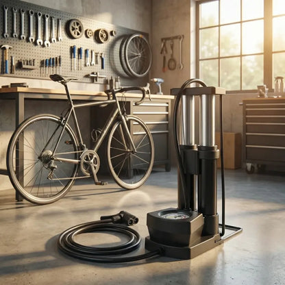 Portable mini bike pump - automotive