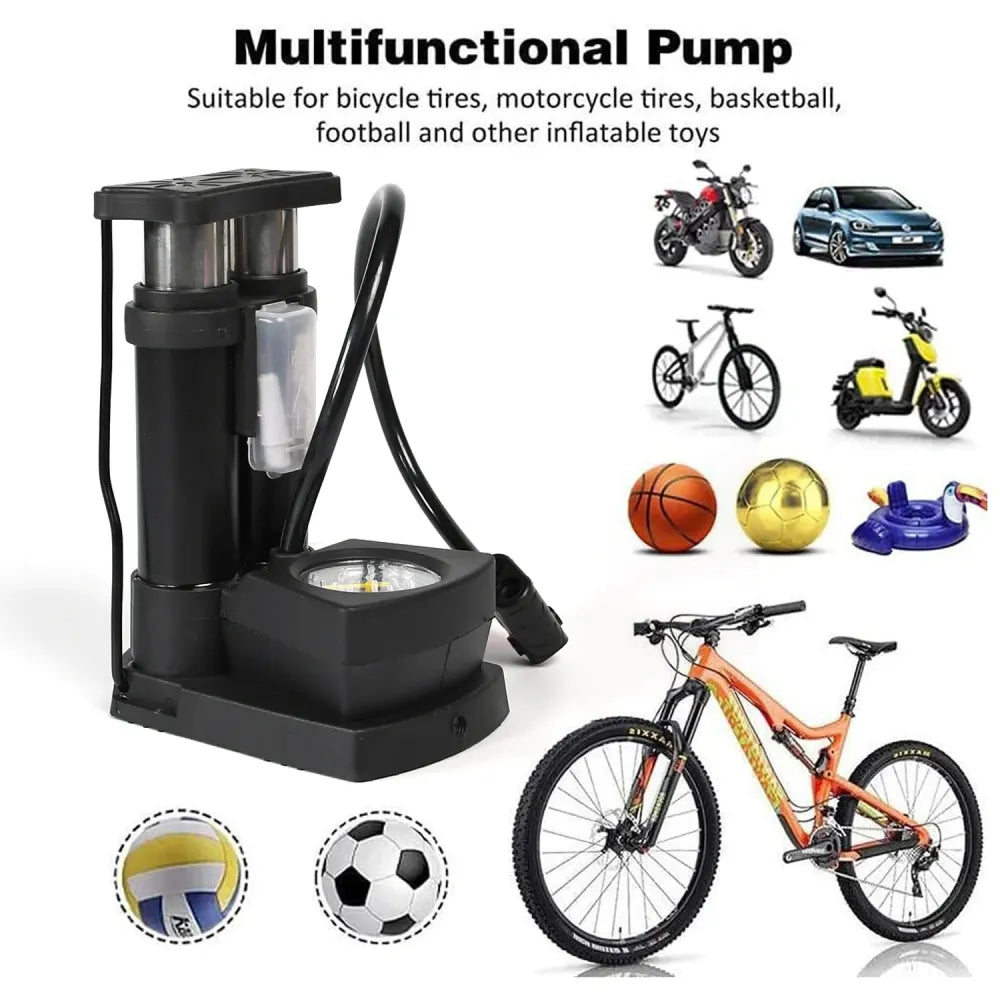Portable mini bike pump - automotive