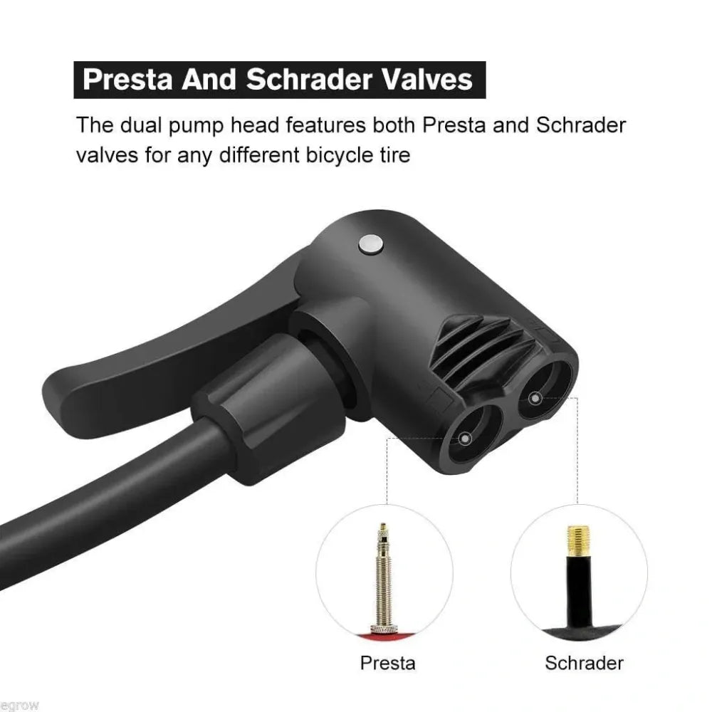 Portable mini bike pump - automotive