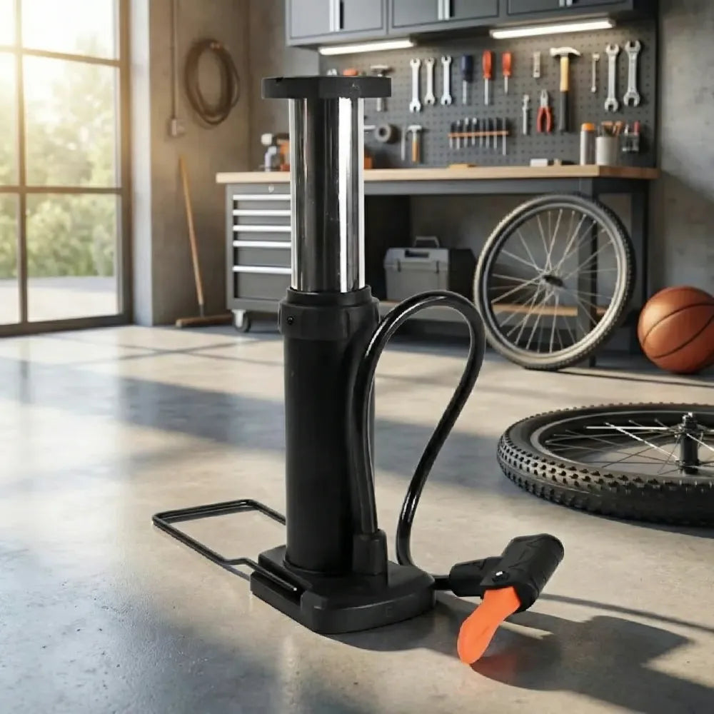 Portable mini foot pump - automotive