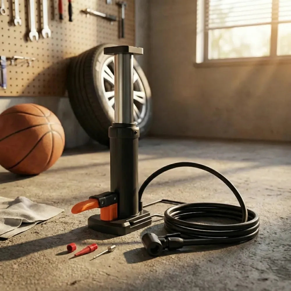Portable mini foot pump - automotive