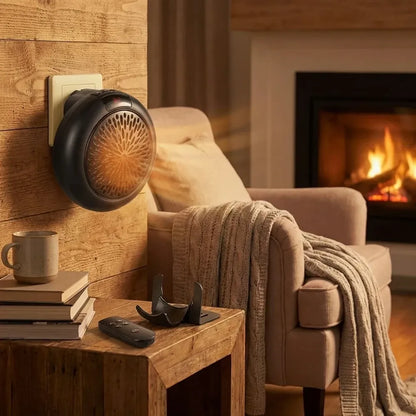 Portable mini room heater - office