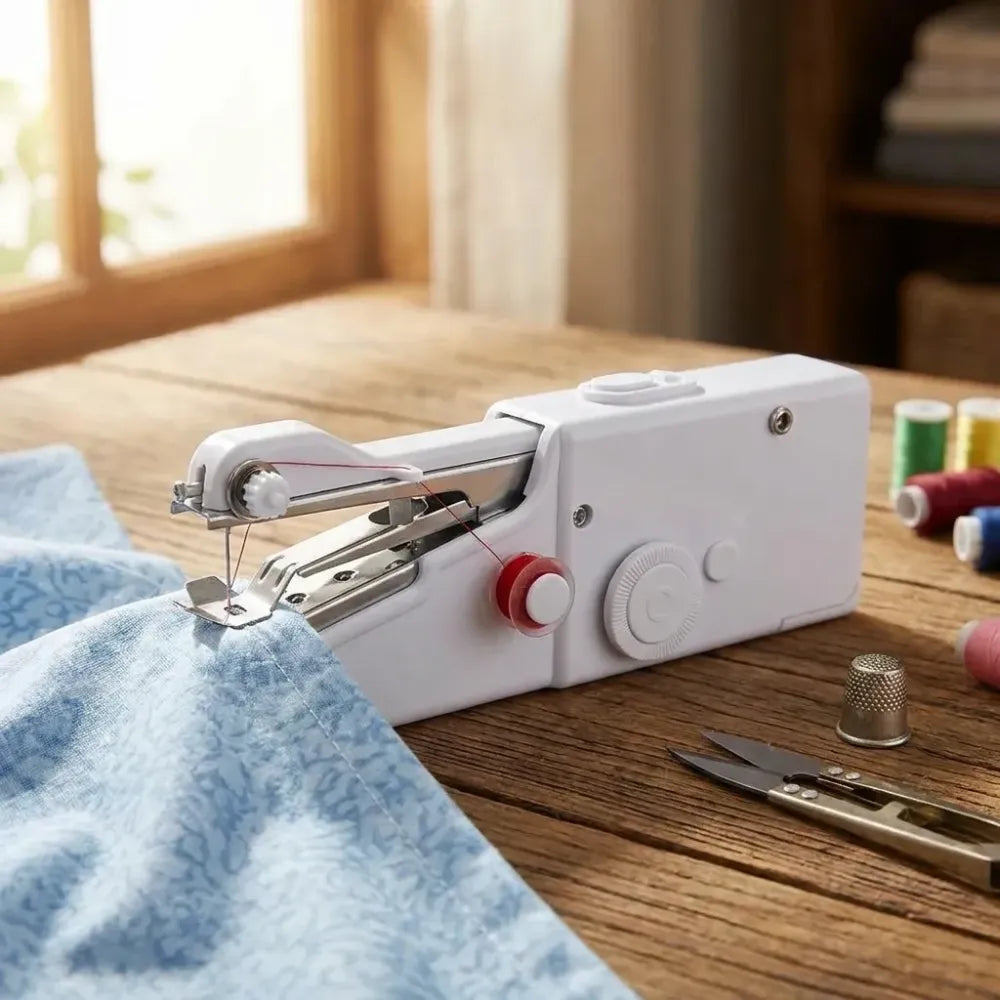 Portable mini sewing machine