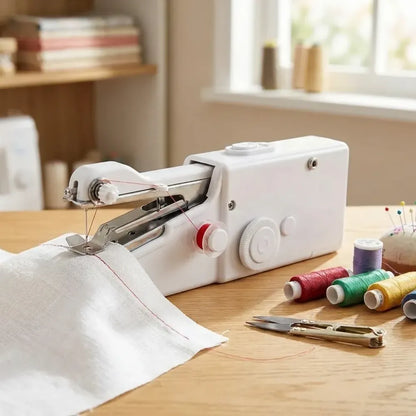 Portable mini sewing machine
