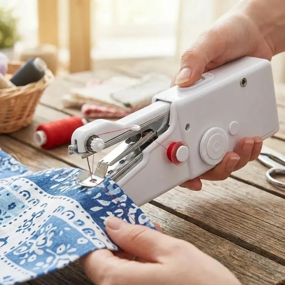 Portable mini sewing machine