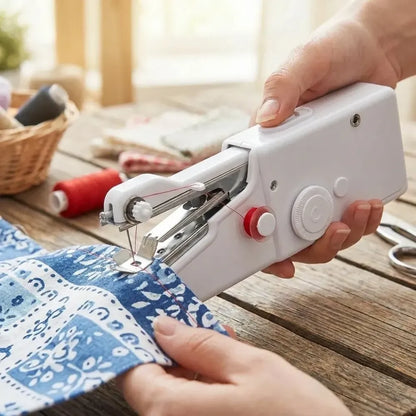Portable mini sewing machine