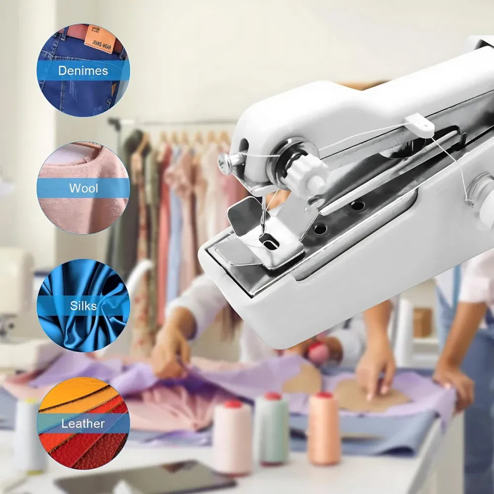 Portable mini sewing machine