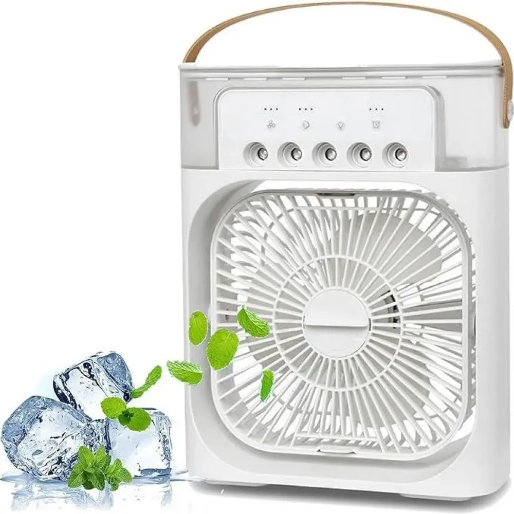 Portable mist fan cooler