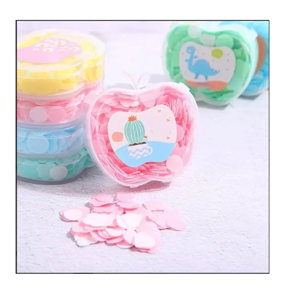 Portable paper soap sheets - travel