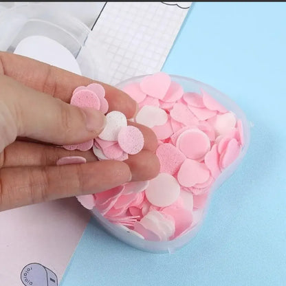 Portable paper soap sheets - travel