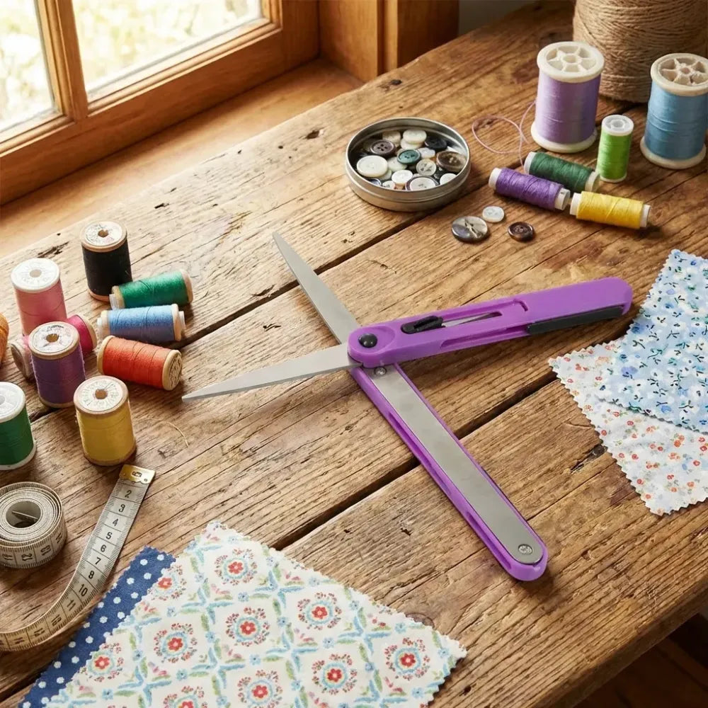 Portable pen-style scissors - home improvement
