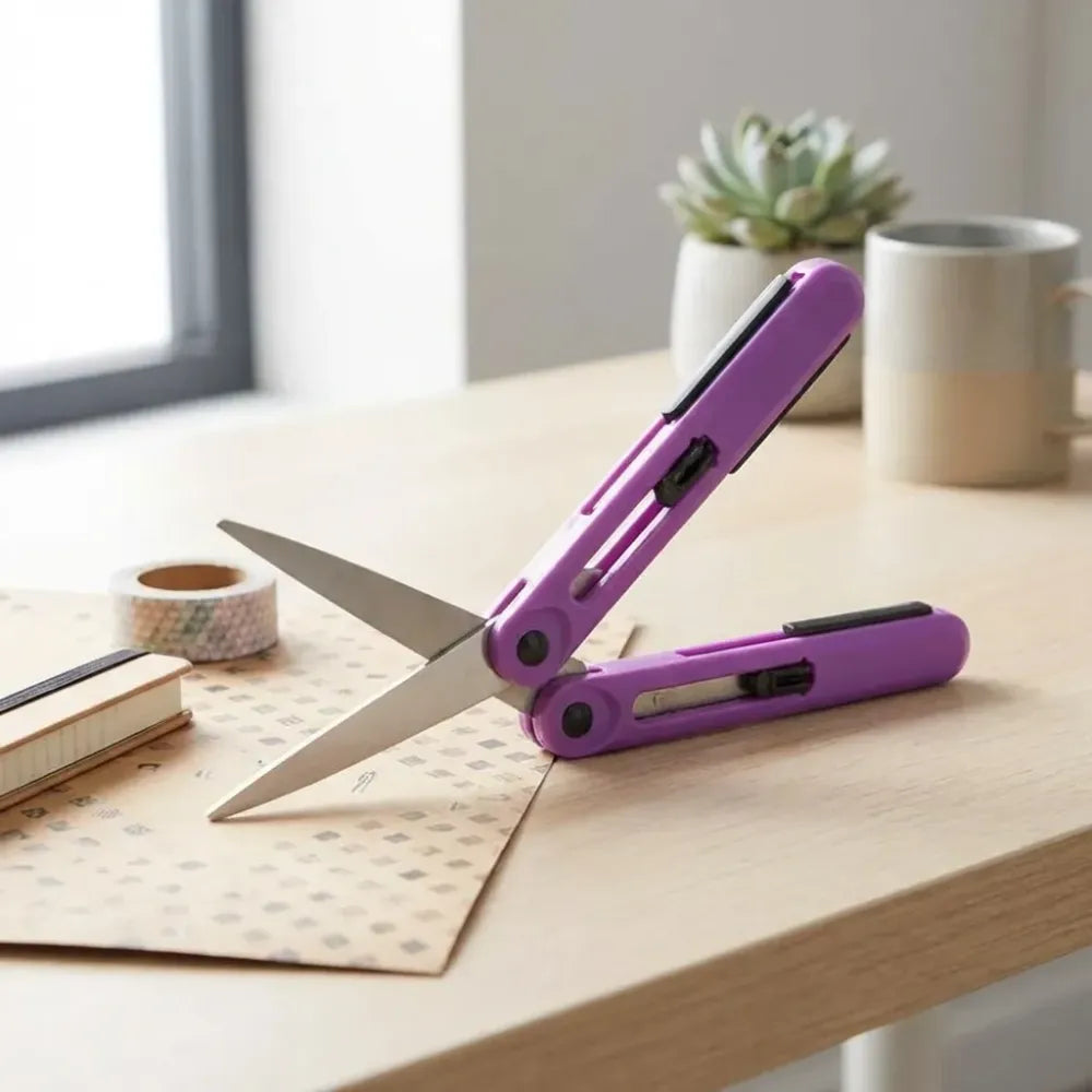 Portable pen-style scissors - home improvement