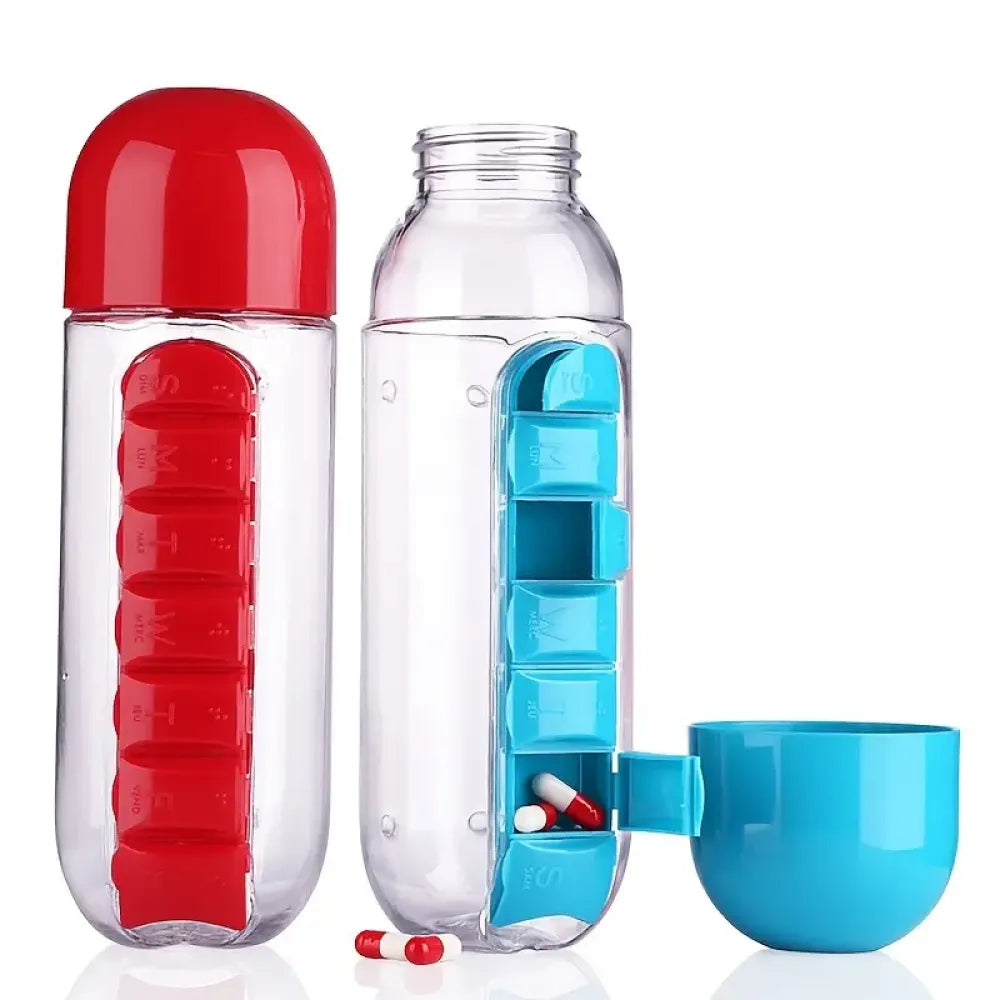 Portable pill bottle