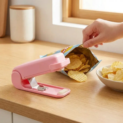 Portable plastic bag sealer - home improvement