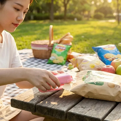 Portable plastic bag sealer - home improvement