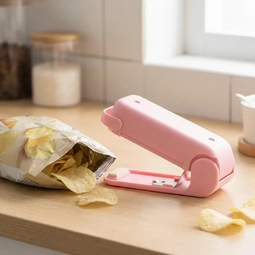 Portable plastic bag sealer - home improvement