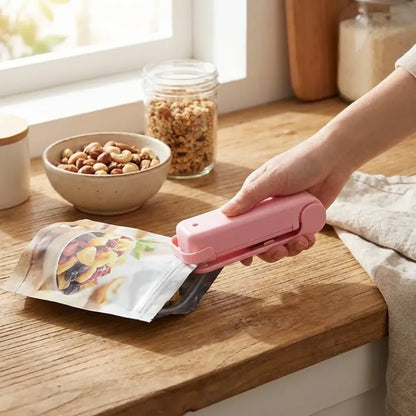 Portable plastic bag sealer - home improvement