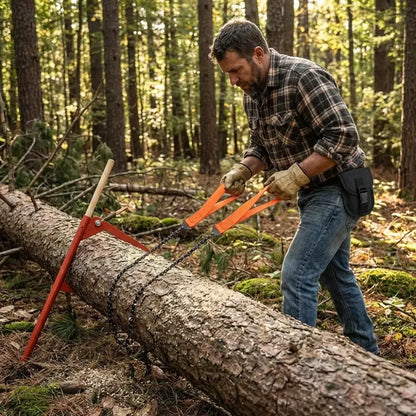 Portable pocket chainsaw - gardening