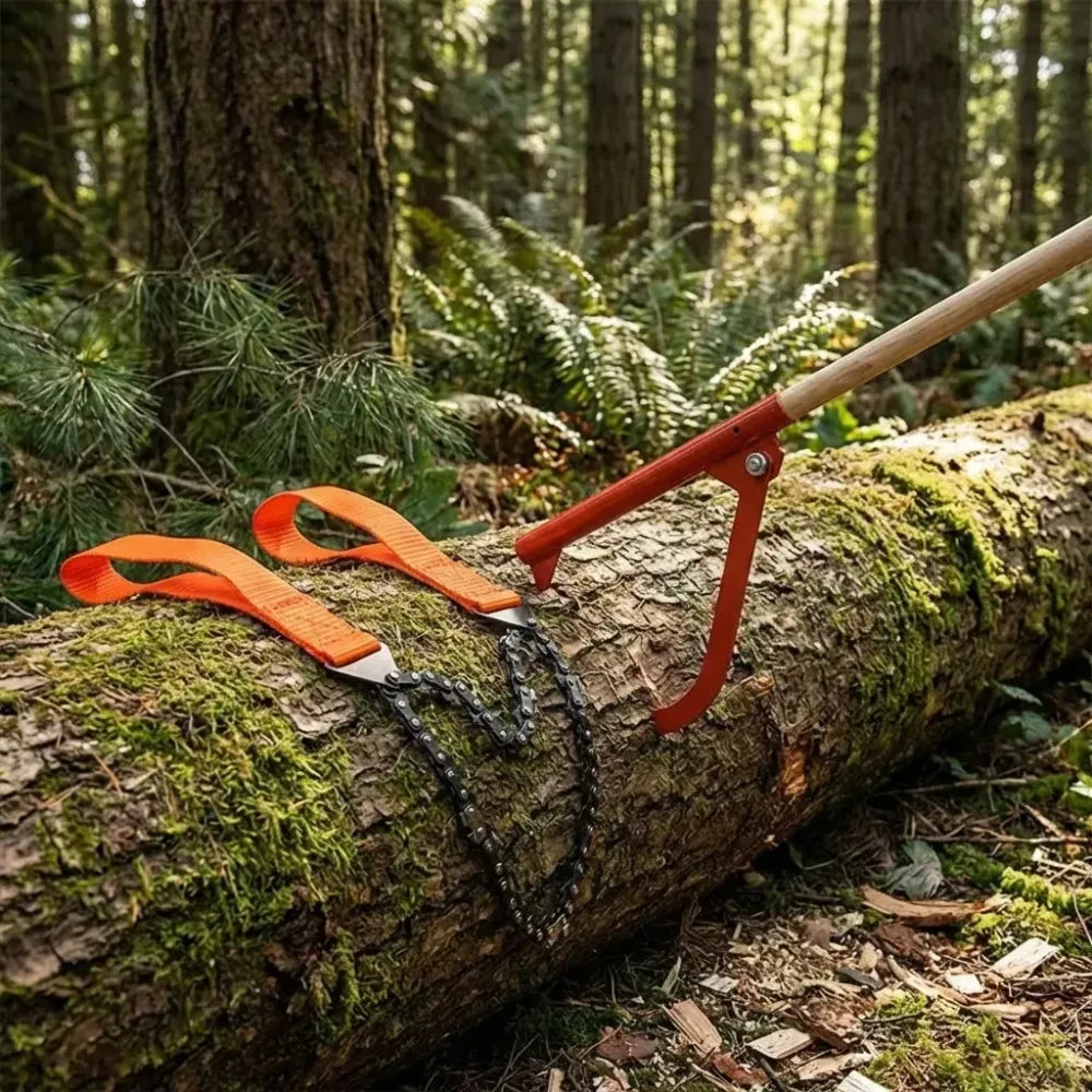 Portable pocket chainsaw - gardening