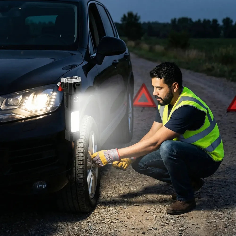Portable rechargeable led torch