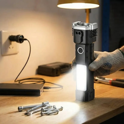 Portable rechargeable led torch