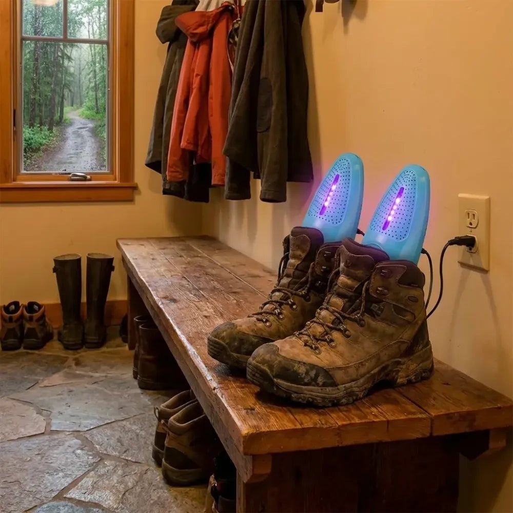 Portable shoe dryer