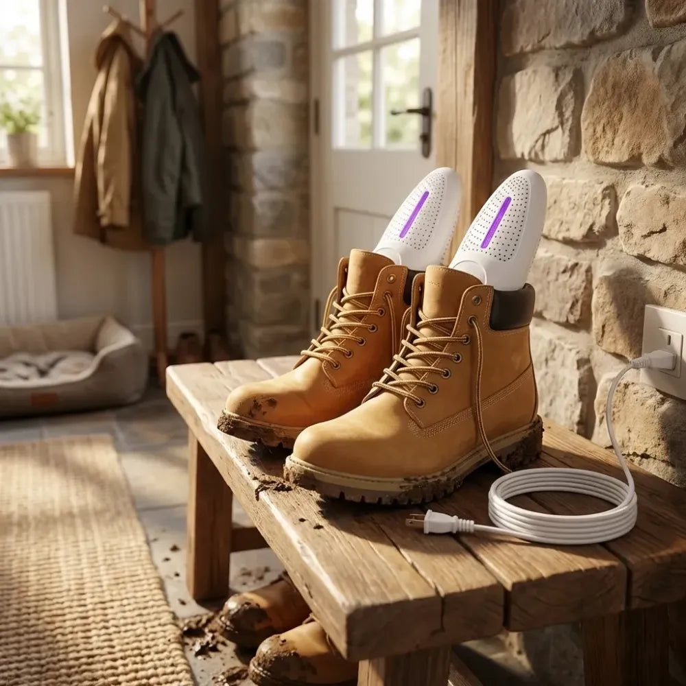 Portable shoe dryer