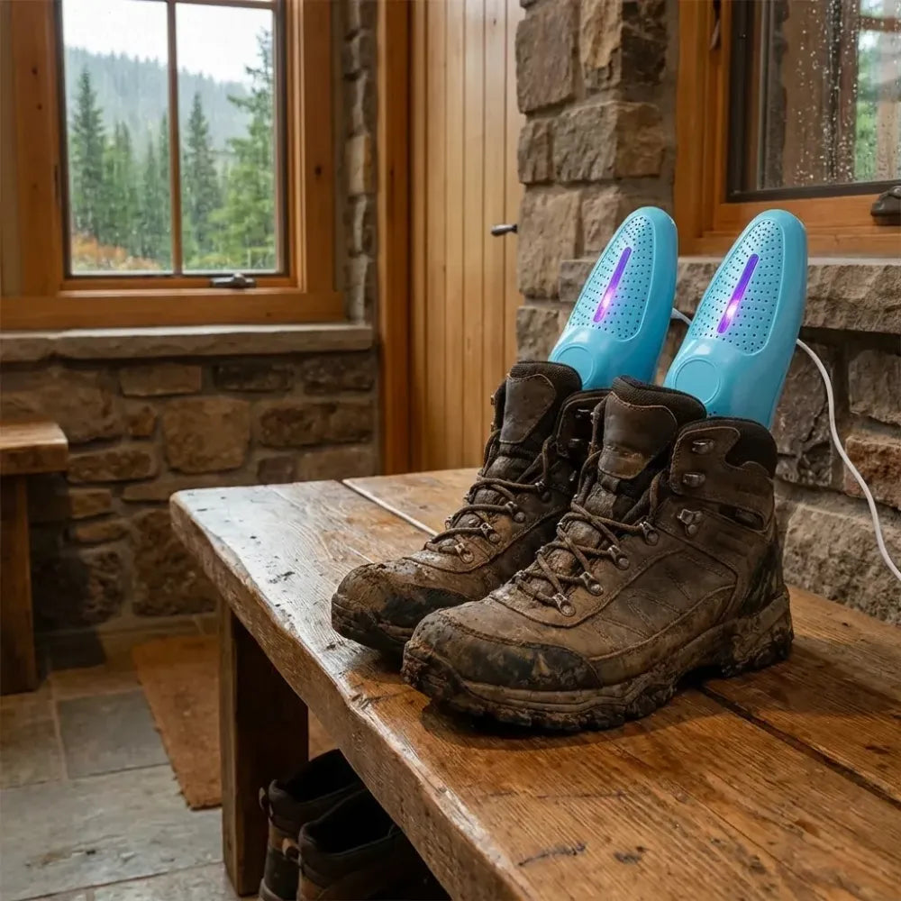 Portable shoe dryer