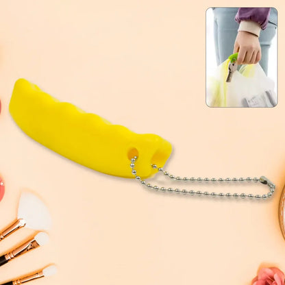 Portable silicone bag holder - travel