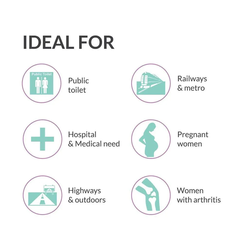 Portable stand & pee funnel - health beauty