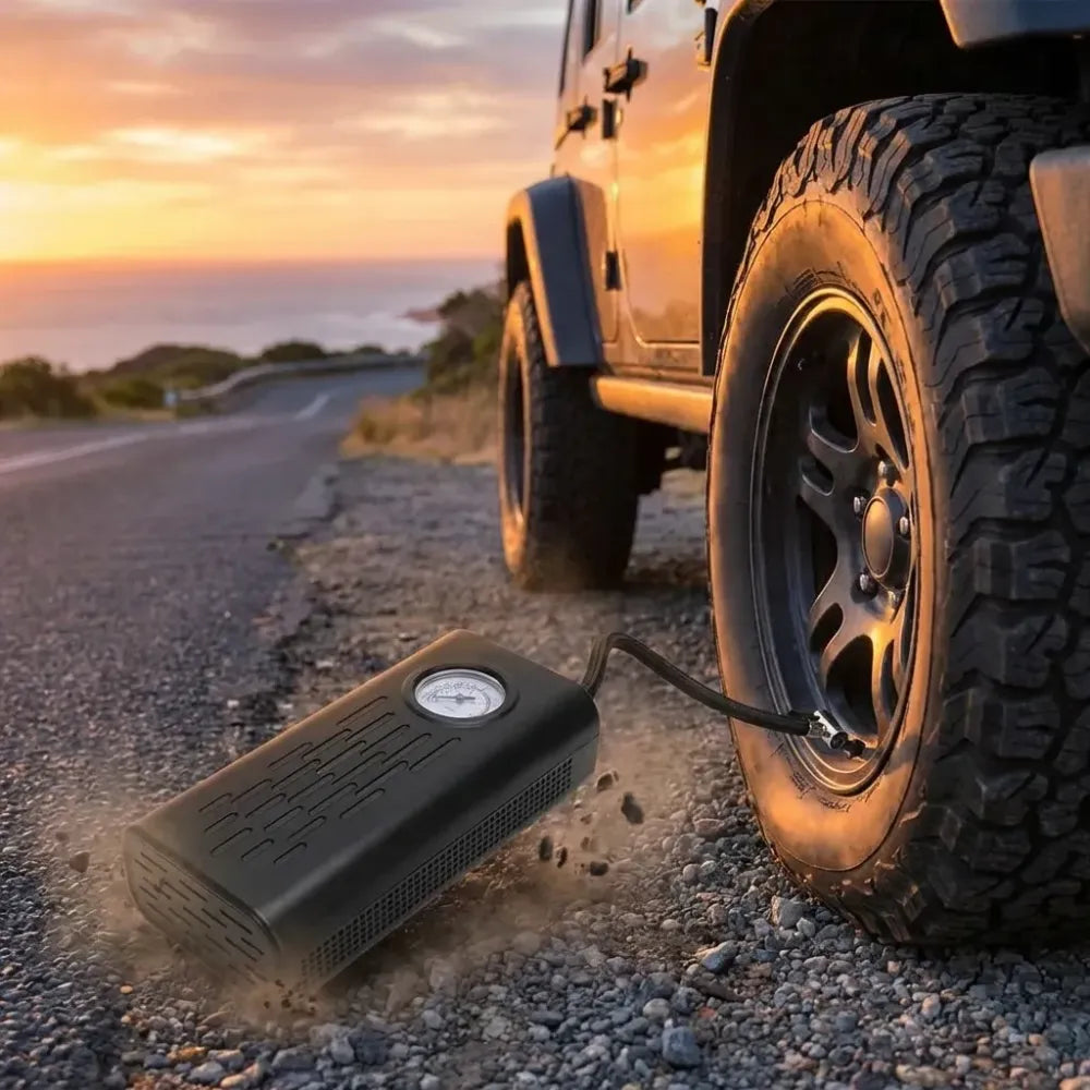 Portable tire inflator - potential heroes