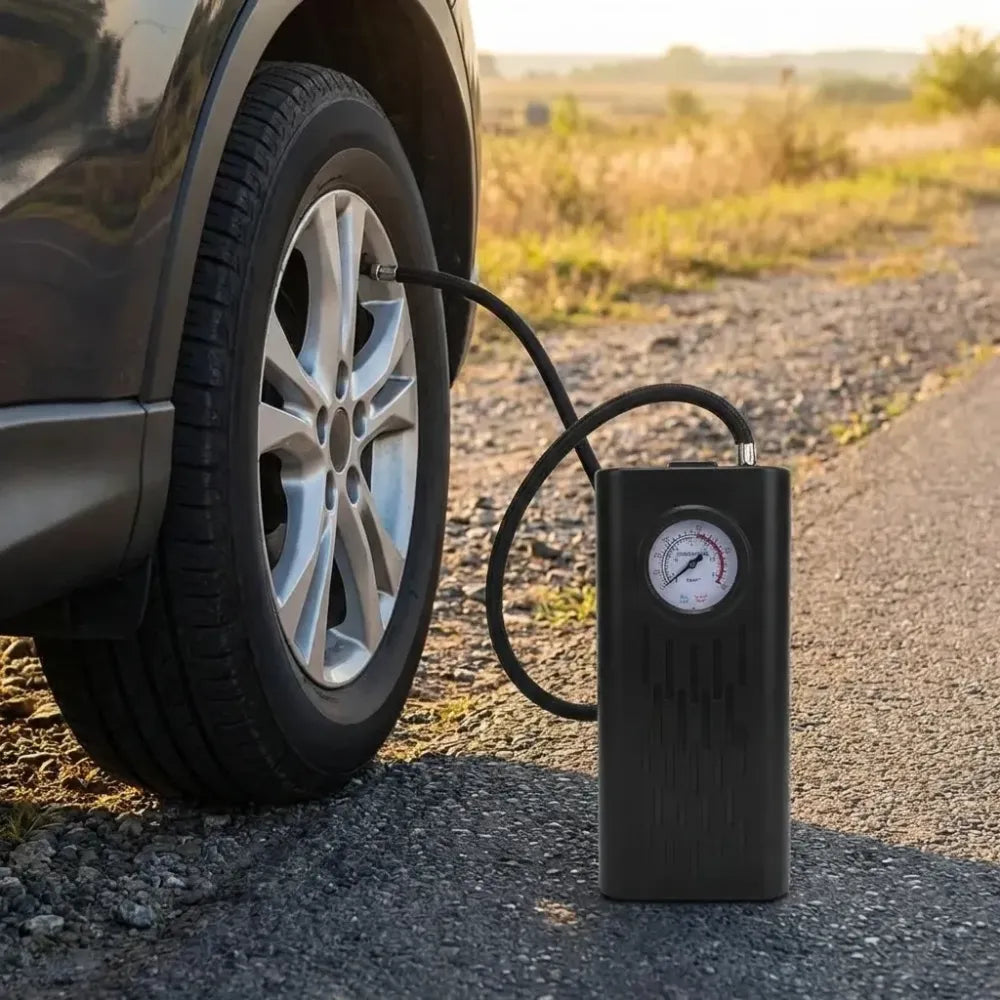 Portable tire inflator - potential heroes
