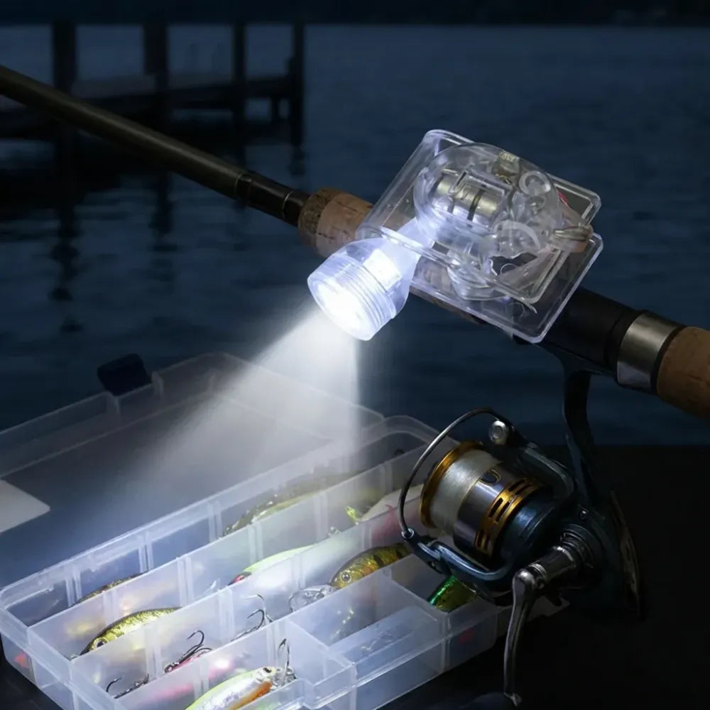 Portable transparent clip light - hardware