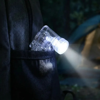 Portable transparent clip light - hardware