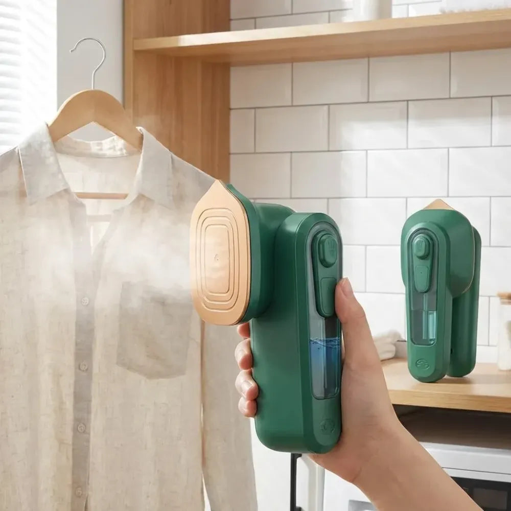 Portable travel steamer iron