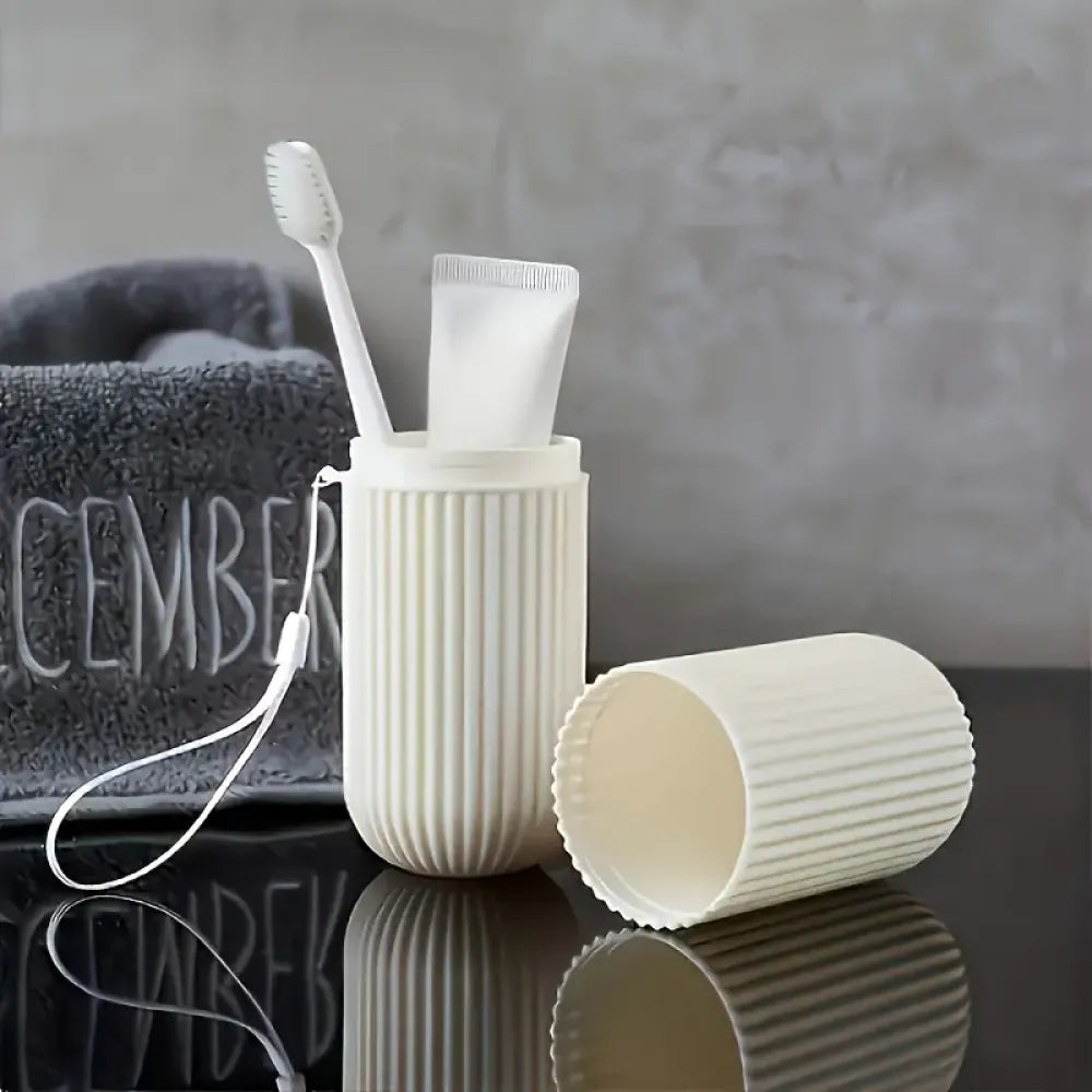 Portable travel toothbrush organizer - home improvement